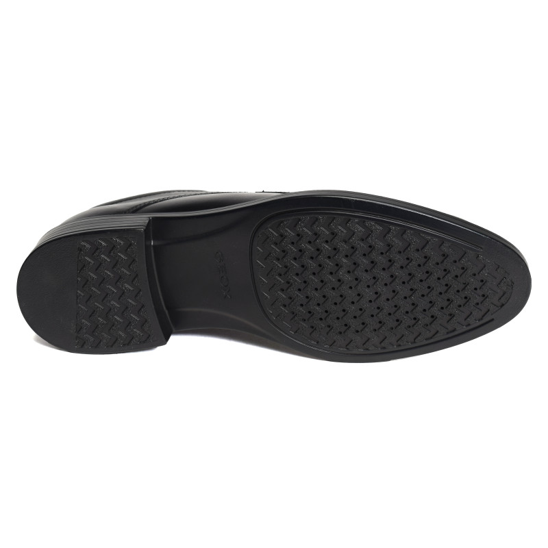 U GLADWIN A Noir, Chaussures de Ville Geox