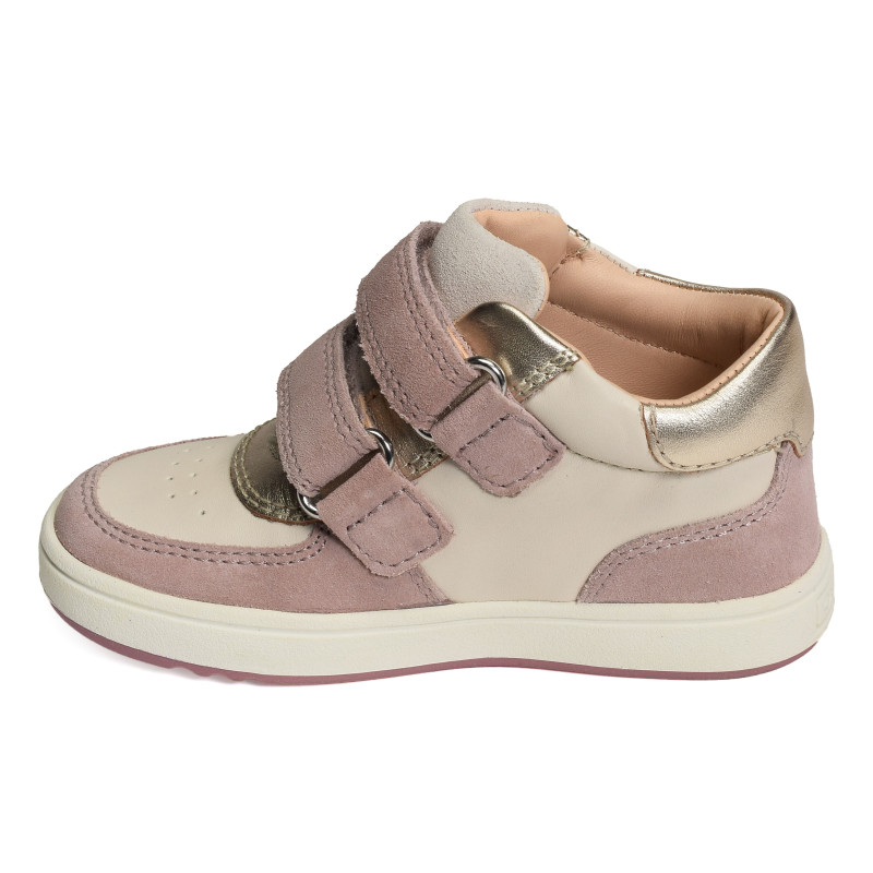 B BIGLIA GA Beige Rose, Chaussures à Scratch Geox