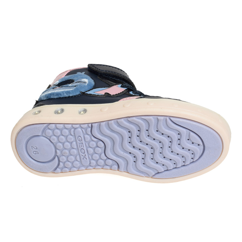 J SKYLIN GIRL H Marine Rose, Baskets montantes Geox