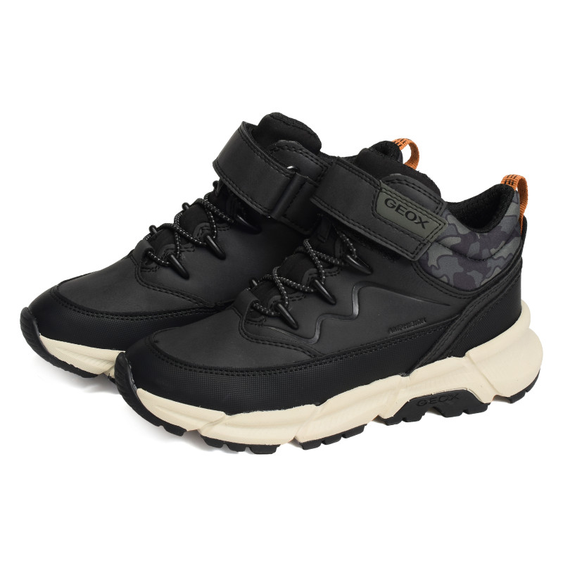 J FLEXYPER PLUS B ABX G Noir Kaki, Baskets montantes Geox