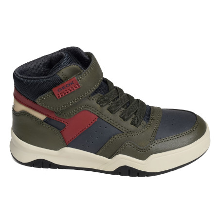 J PERTH BF Kaki Marine, Baskets montantes Geox