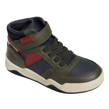 J PERTH BF Kaki Marine, Baskets montantes Geox