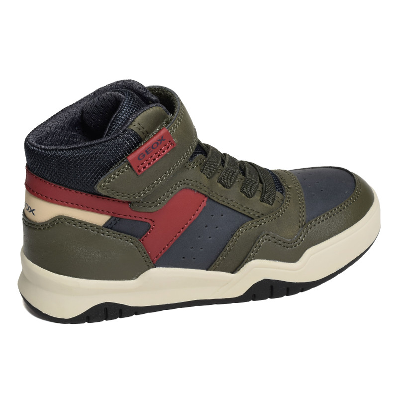 J PERTH BF Kaki Marine, Baskets montantes Geox