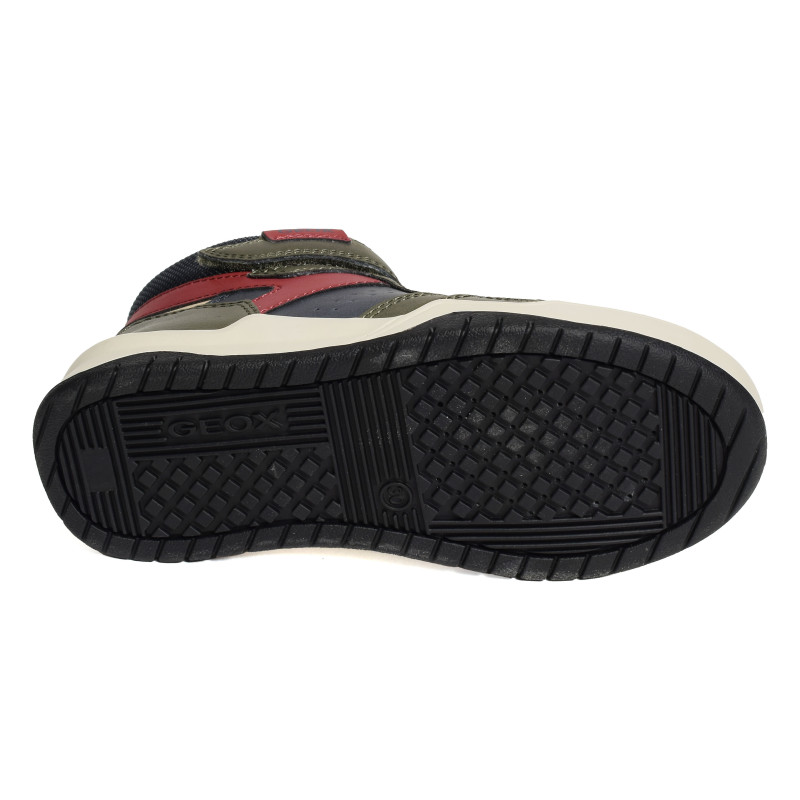 J PERTH BF Kaki Marine, Baskets montantes Geox
