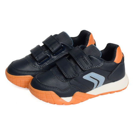 J RANN E Marine Orange, Baskets running Geox