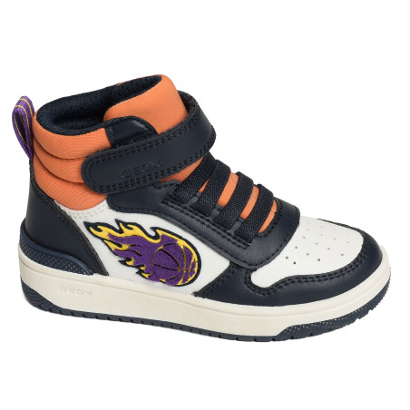 J WASHIBA C Blanc Marine, Baskets montantes Geox