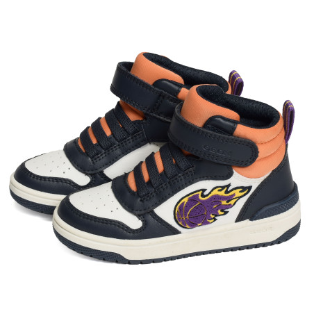 J WASHIBA C Blanc Marine, Baskets montantes Geox