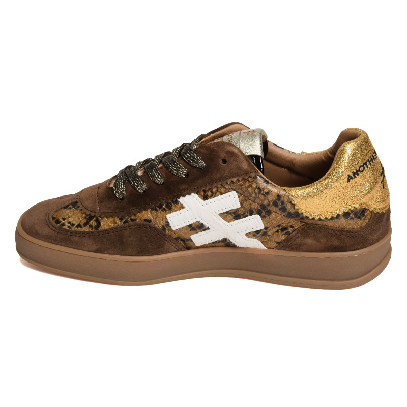 ICONIC 2 A032 Marron Python, Sneakers basses Another Trend