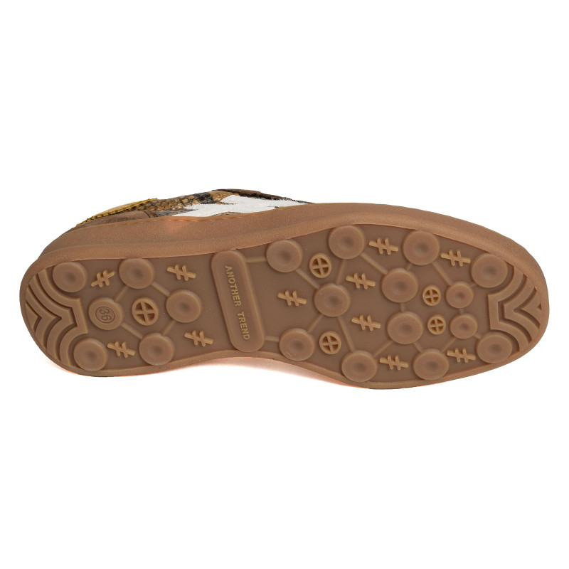ICONIC 2 A032 Marron Python, Sneakers basses Another Trend