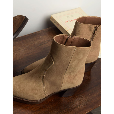 BROOKLYN 5538 Taupe, Santiags  Alpe