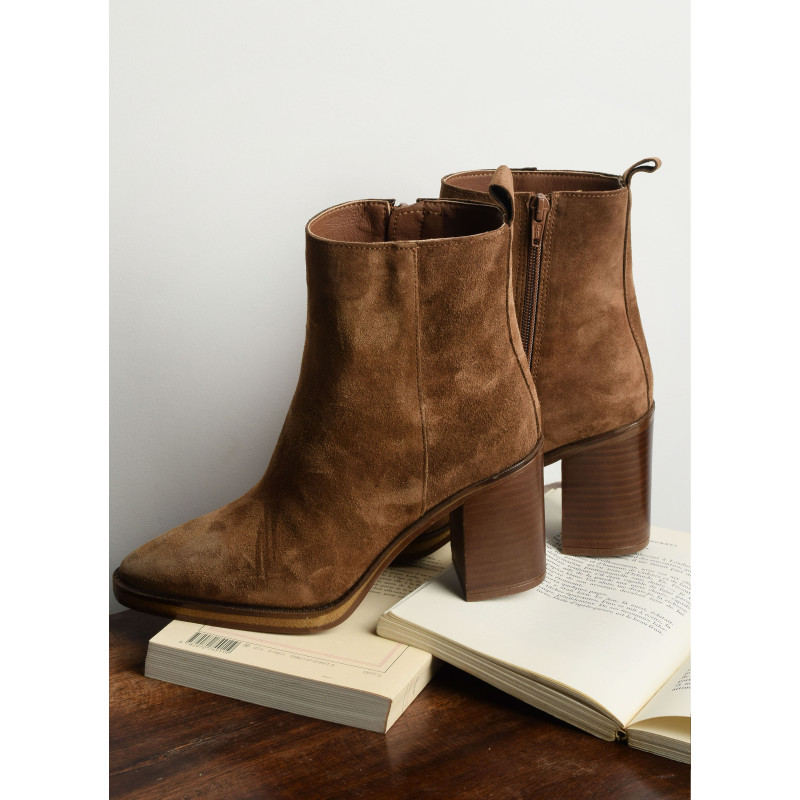 CAMDEN 5221 Marron, Bottines Alpe