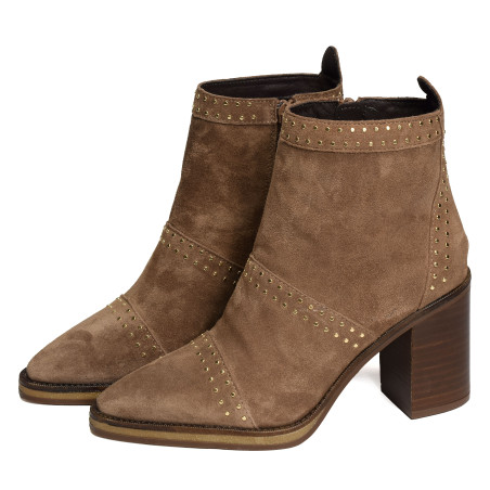 CAMDEN 5449 Taupe, Bottines Alpe
