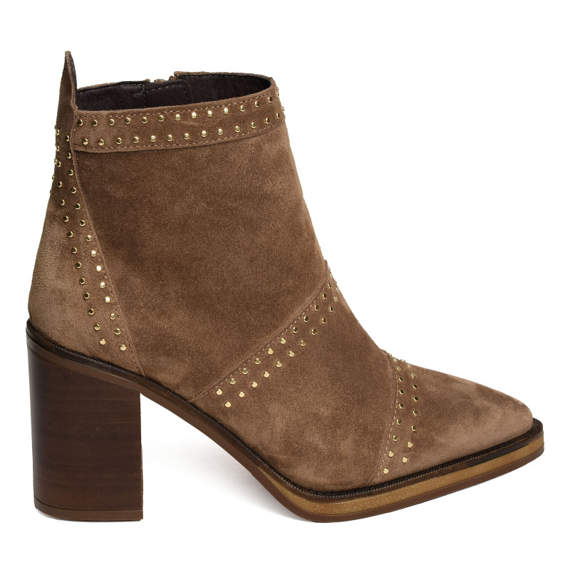 CAMDEN 5449 Taupe, Bottines Alpe