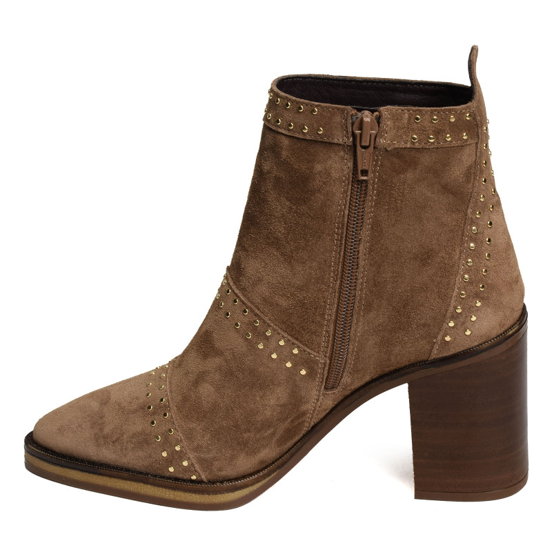 CAMDEN 5449 Taupe, Bottines Alpe