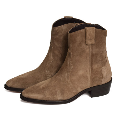 CECILE 2548 Taupe, Santiags  Alpe