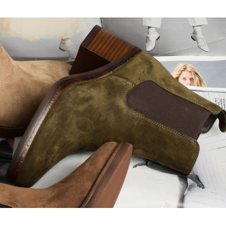DAKOTA 5531 Kaki, Chelsea boots Alpe