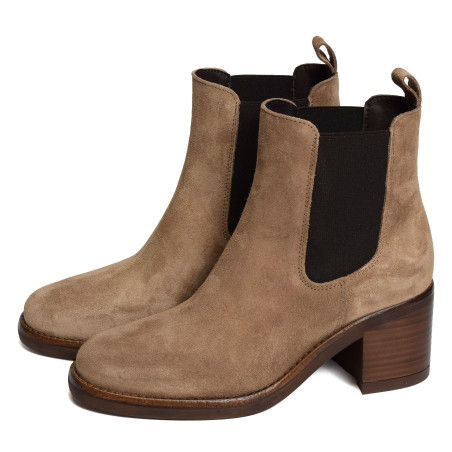 DAKOTA 5531 Taupe, Chelsea boots Alpe