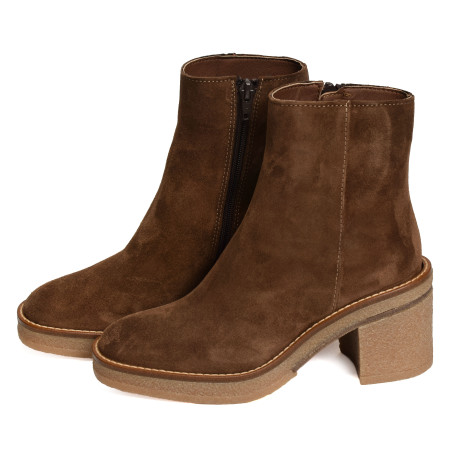 JANIS 2626 Marron, Bottines Alpe