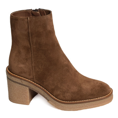 JANIS 2626 Marron, Bottines Alpe