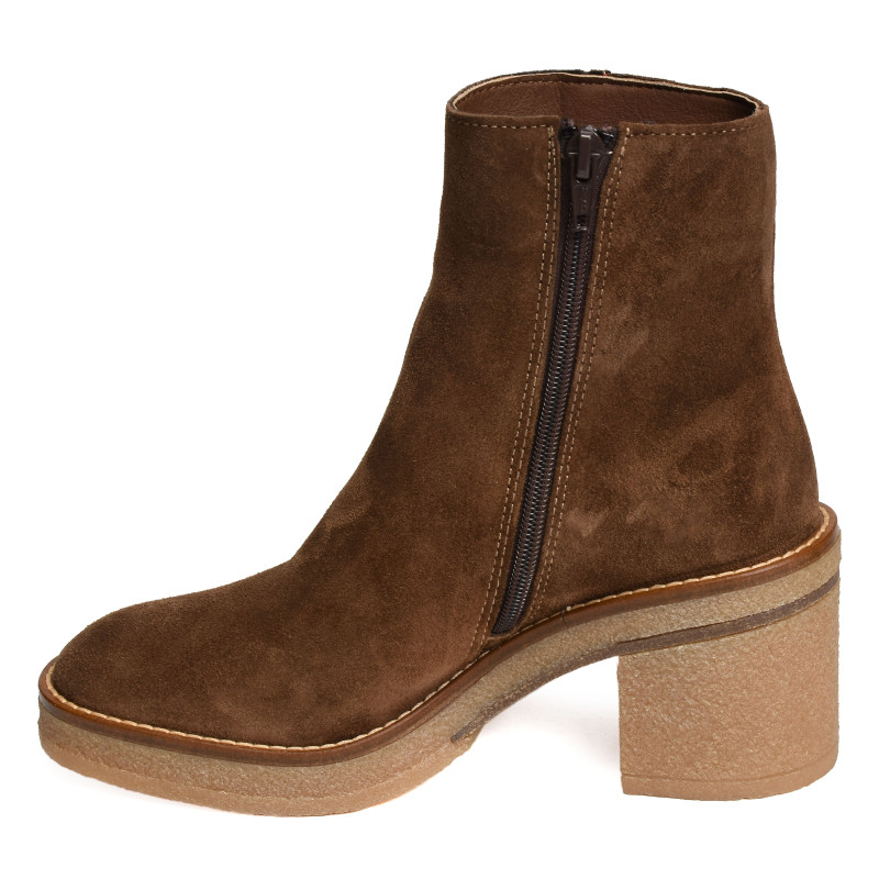 JANIS 2626 Marron, Bottines Alpe