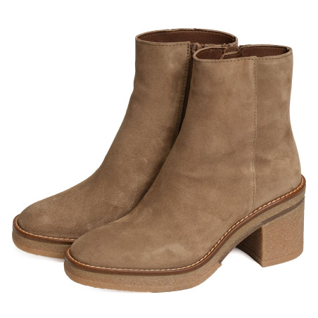 JANIS 2626 Taupe, Bottines Alpe