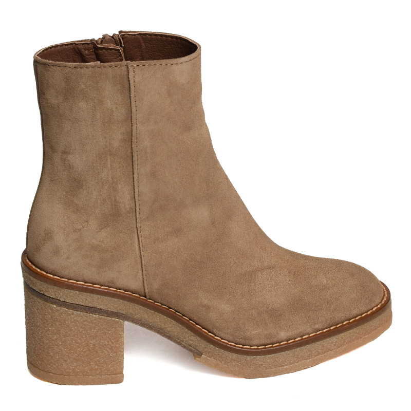 JANIS 2626 Taupe, Bottines Alpe