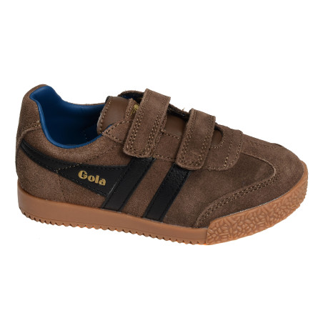 HARRIER STRAP Marron Noir, Sneakers basses Gola