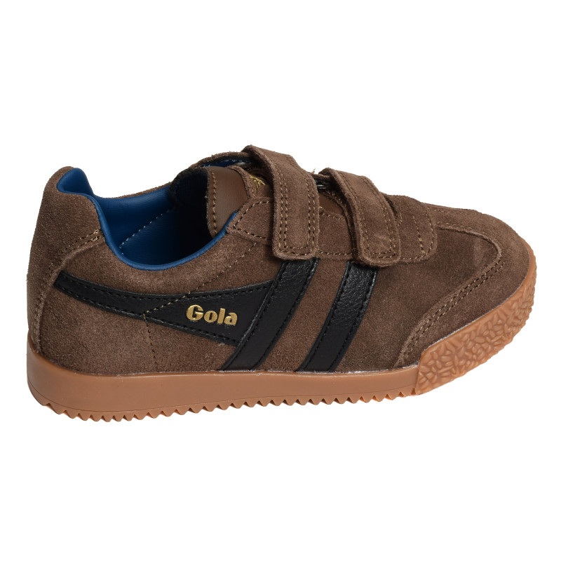 HARRIER STRAP Marron Noir, Sneakers basses Gola