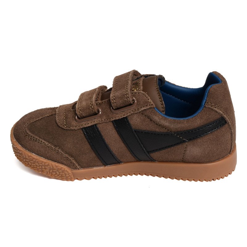 HARRIER STRAP Marron Noir, Sneakers basses Gola