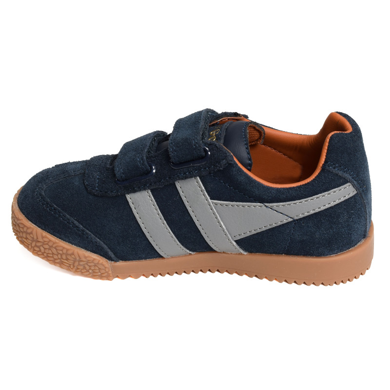 HARRIER STRAP Marine Gris, Sneakers basses Gola