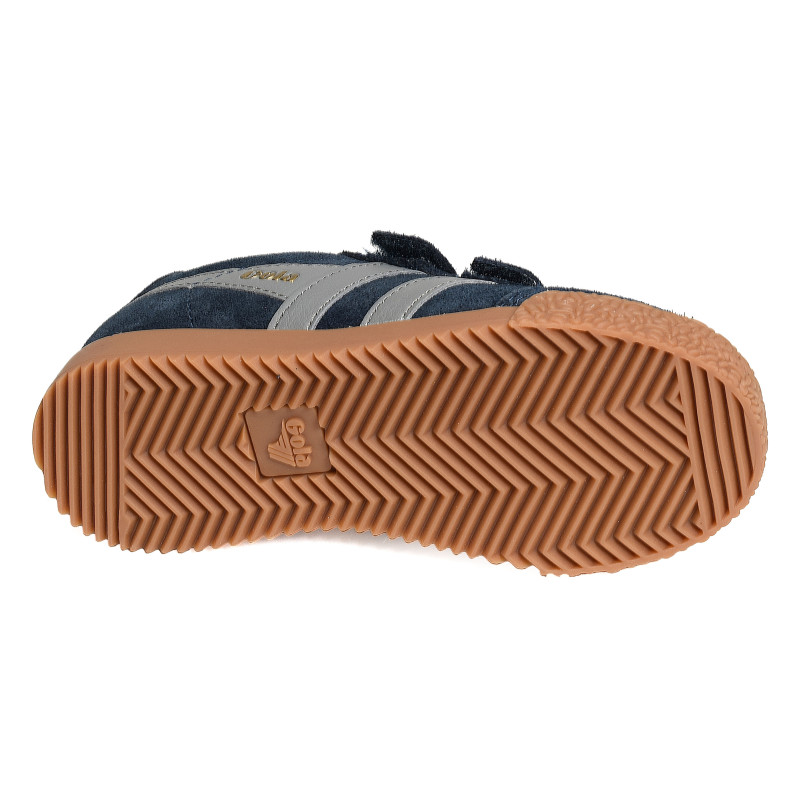 HARRIER STRAP Marine Gris, Sneakers basses Gola