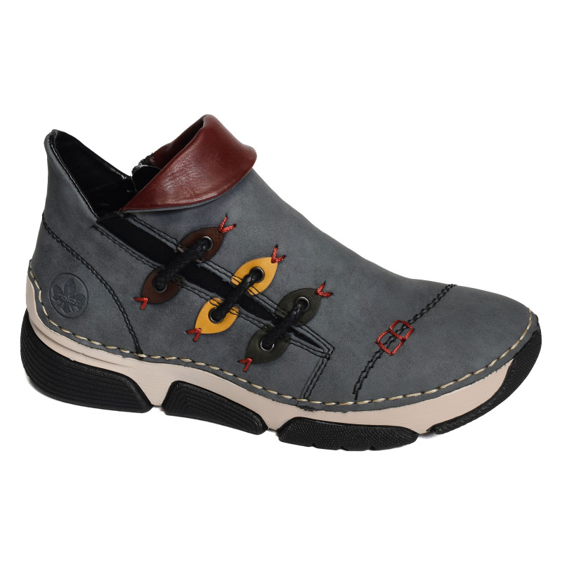 45983 Bleu Gris, Bottillons Rieker