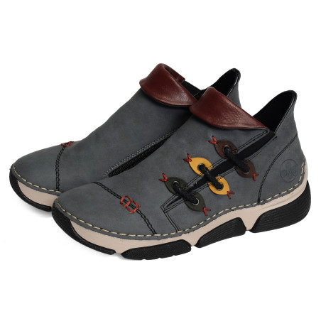 45983 Bleu Gris, Bottillons Rieker