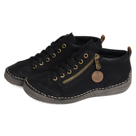 52514 Noir, Bottillons Rieker