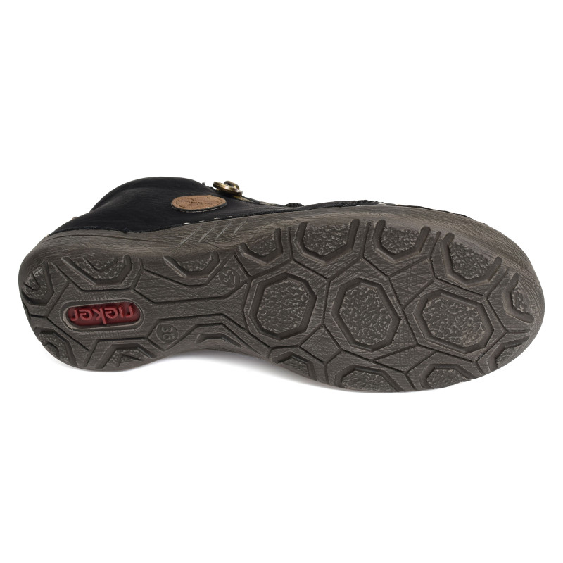 52514 Noir, Bottillons Rieker