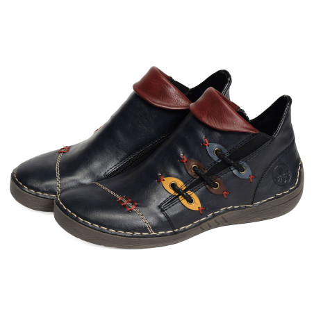 72581 Marine, Bottillons Rieker