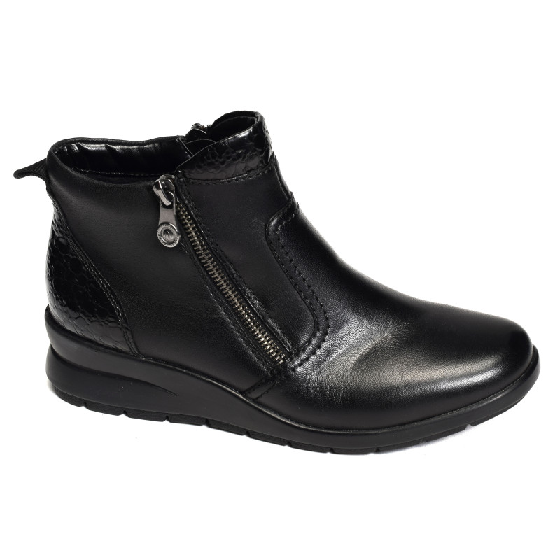 L4861 Noir, Bottillons Rieker