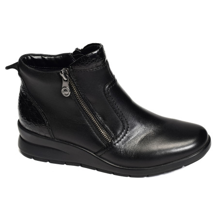 L4861 Noir, Bottillons Rieker