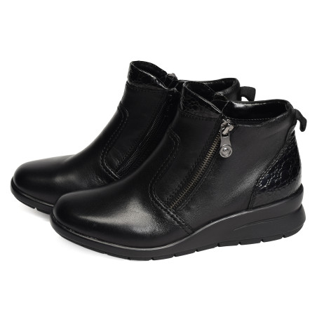 L4861 Noir, Bottillons Rieker