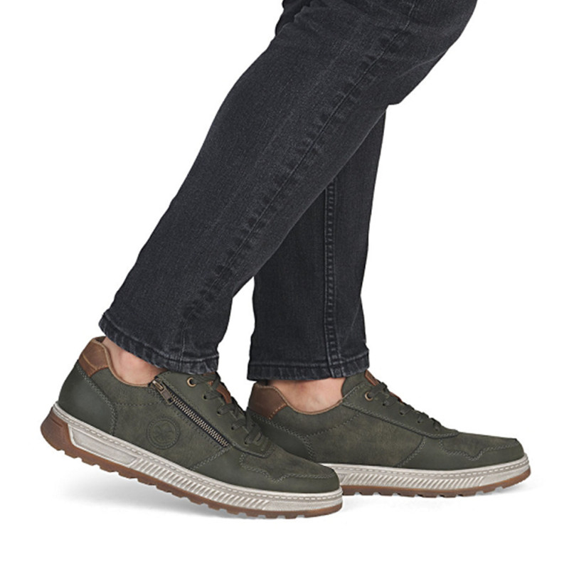 37029 Kaki, Sneakers basses Rieker