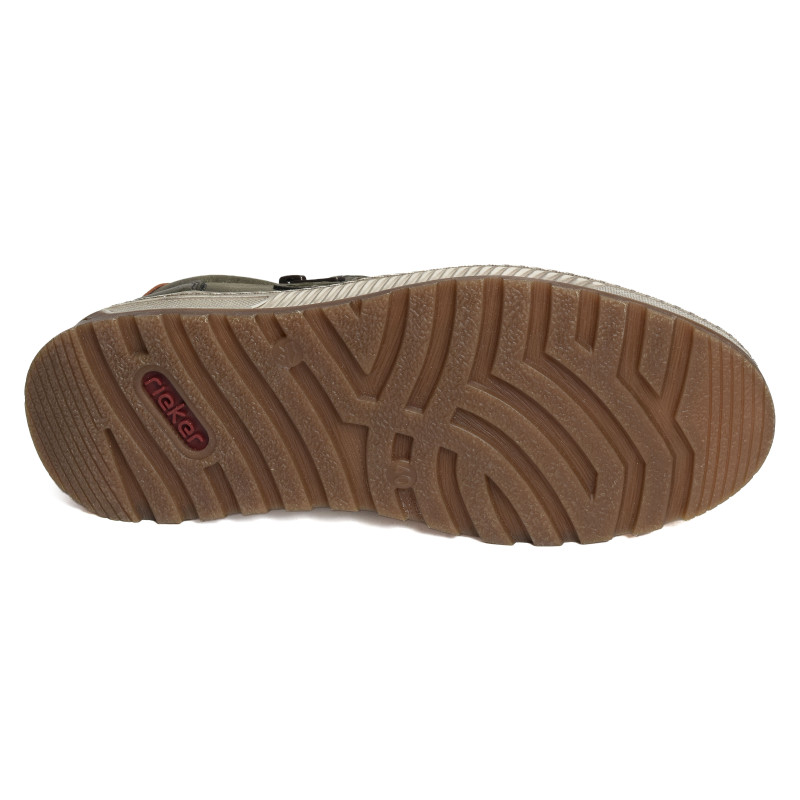 37029 Kaki, Sneakers basses Rieker