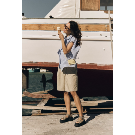 EVAMAR WISH Léopard, Sandales compensées Clarks