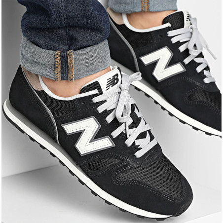ML373 Noir Taupe, Sneakers basses New Balance