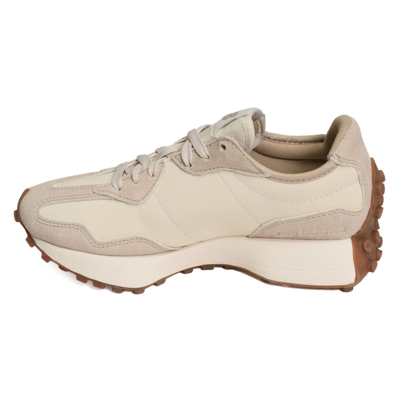 MS327 Beige Blanc, Baskets running New Balance