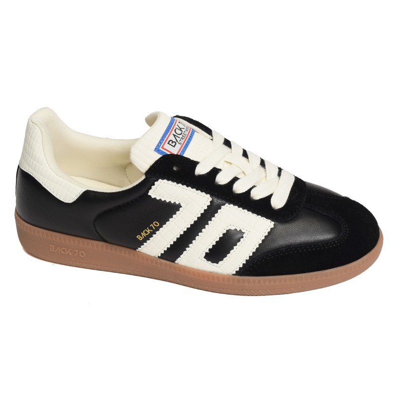 CLOUD NAPPA Noir, Sneakers basses Back 70