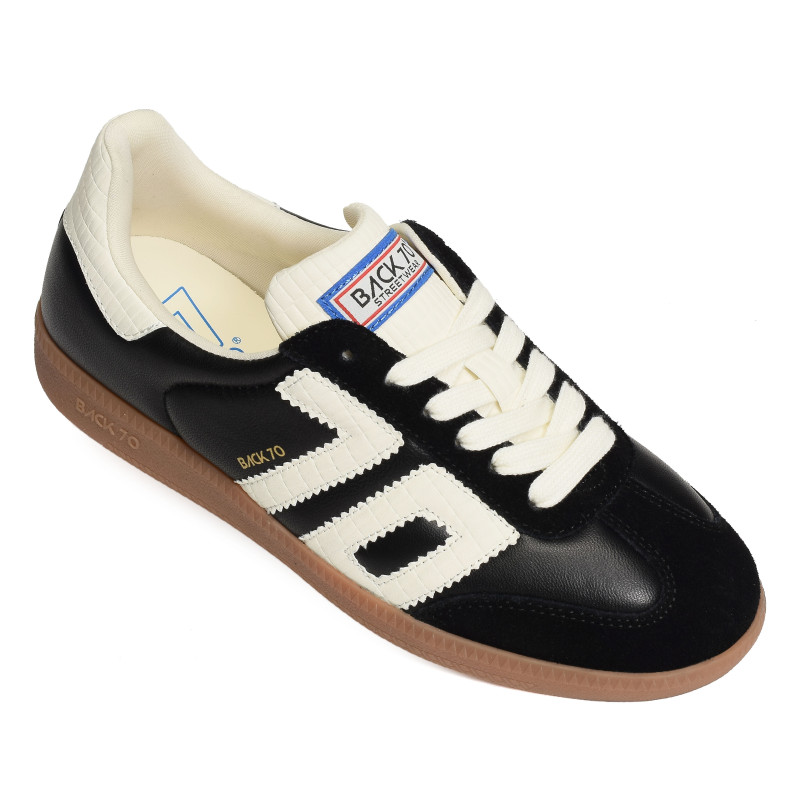 CLOUD NAPPA Noir, Sneakers basses Back 70