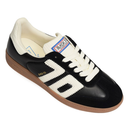 CLOUD NAPPA Noir, Sneakers basses Back 70