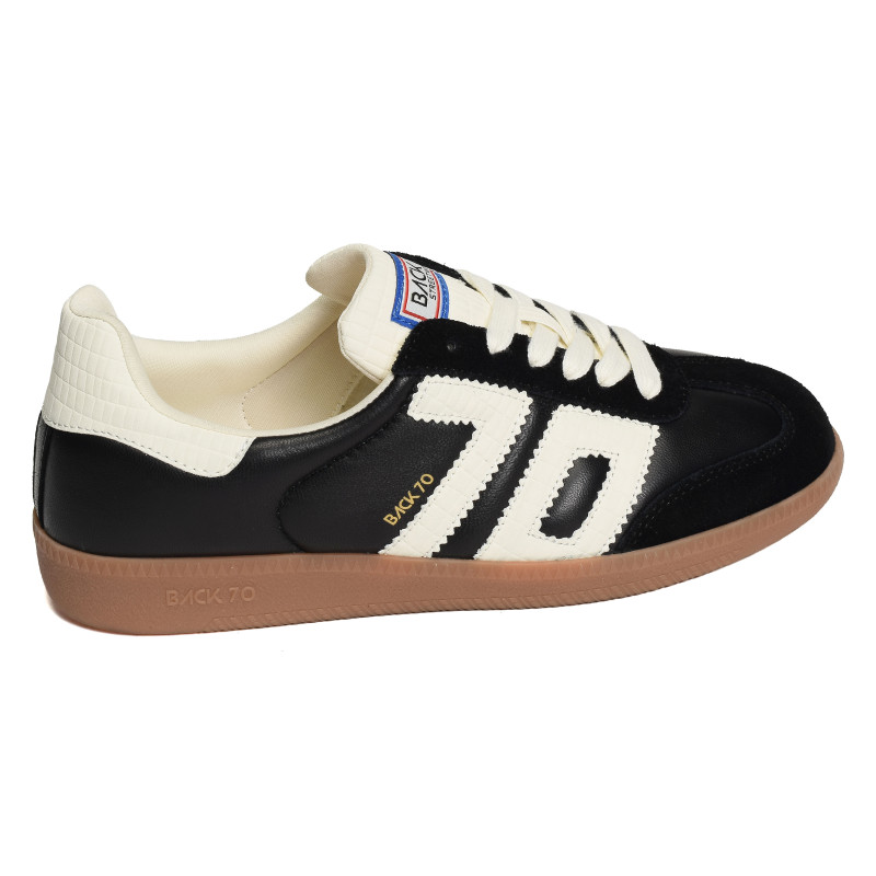 CLOUD NAPPA Noir, Sneakers basses Back 70