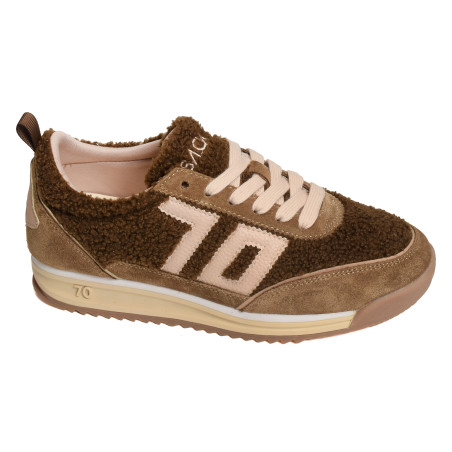 JOGGER FUR Camel, Baskets running Back 70