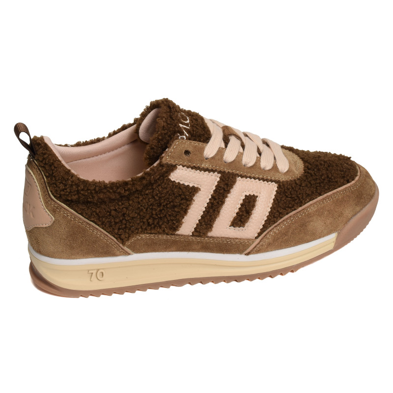 JOGGER FUR Camel, Baskets running Back 70
